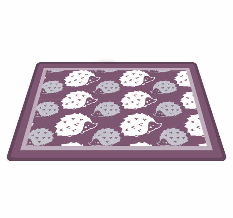 Original placemats with hedgehog-like texture - TenStickers