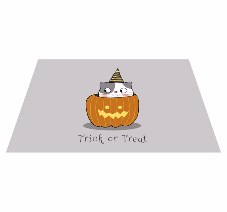 Cute Halloween children placemats - TenStickers