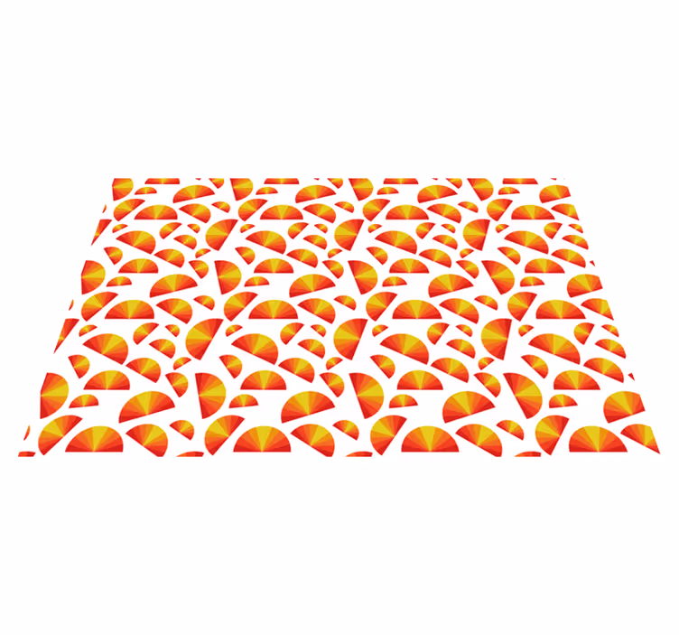 Original placemats in vibrant fan designs - TenStickers