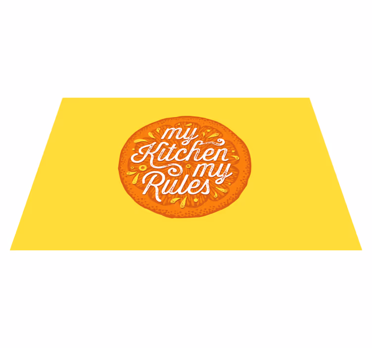 Placements with quotes live, laugh, eat - TenStickers