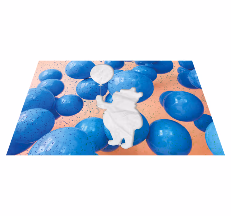 Winnie the Pooh birthday children placemats - TenStickers