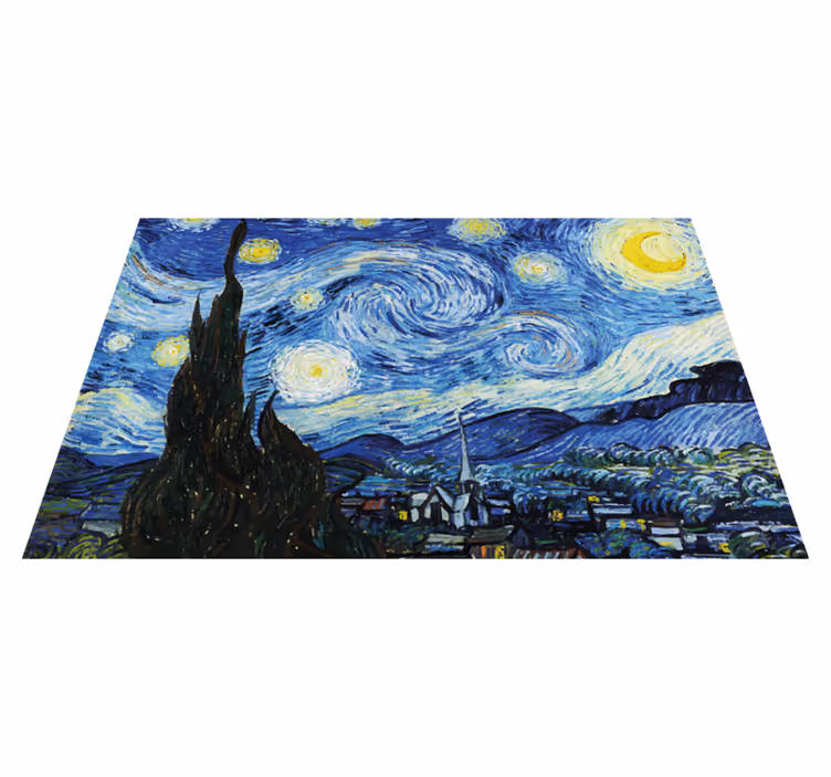 Van Gogh's Starry night original placemats - TenStickers