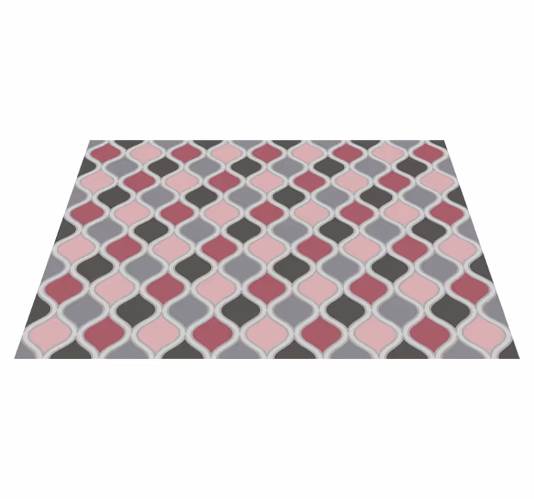 Textured placemats in colorful patterned design - TenStickers