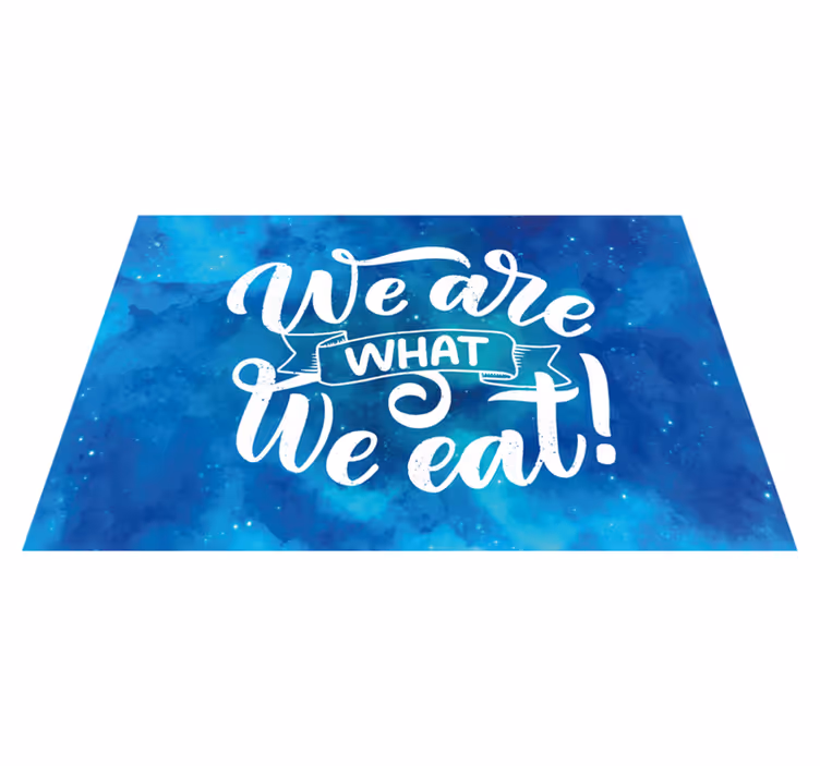 Placemats with quotes inspirational quote art - TenStickers