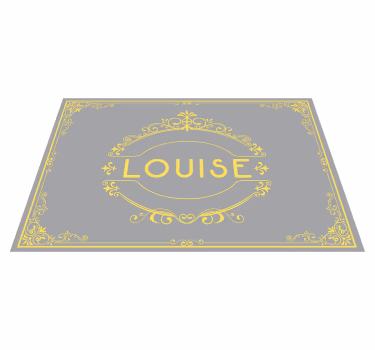 Personalisable placemats for elegant name display - TenStickers