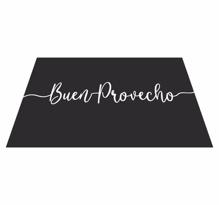 Placements with quotes elegant food affirmation - TenStickers