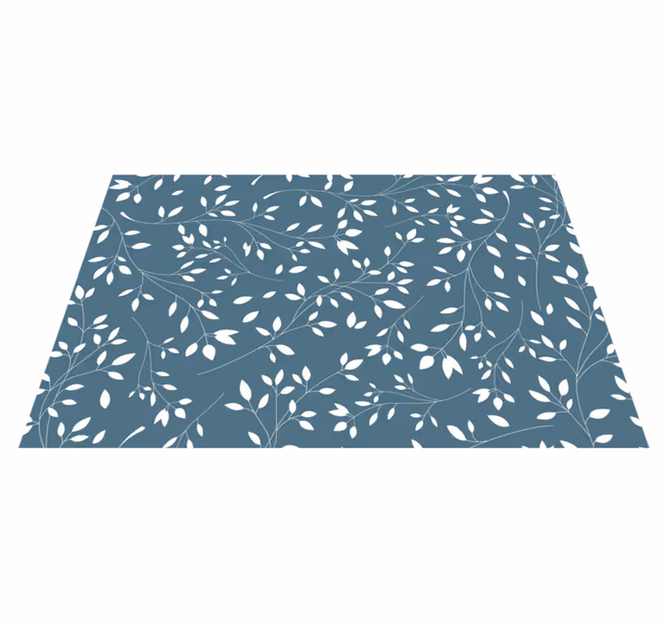 Textured placemats lush leaf design - TenStickers