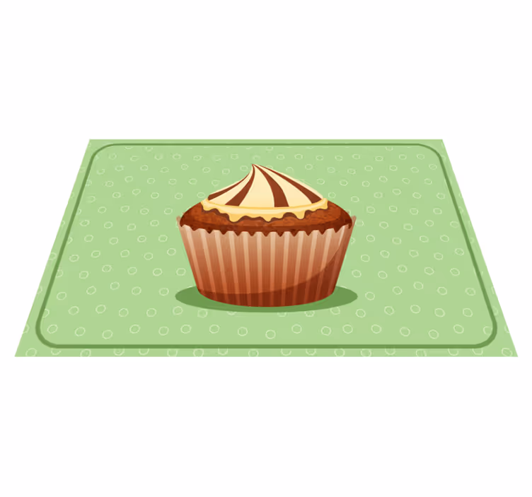 Vintage style pastry shop original placemats - TenStickers