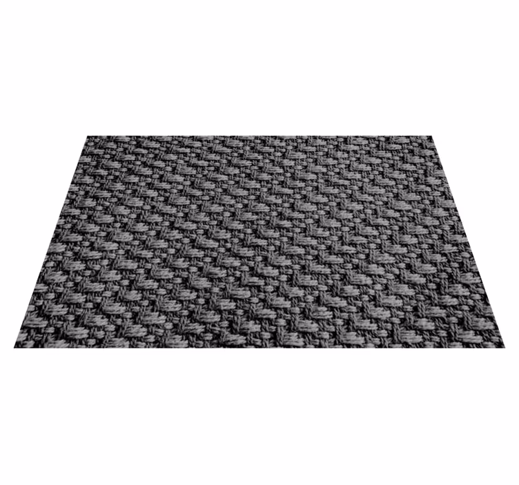 Textured placemats woven surface design - TenStickers