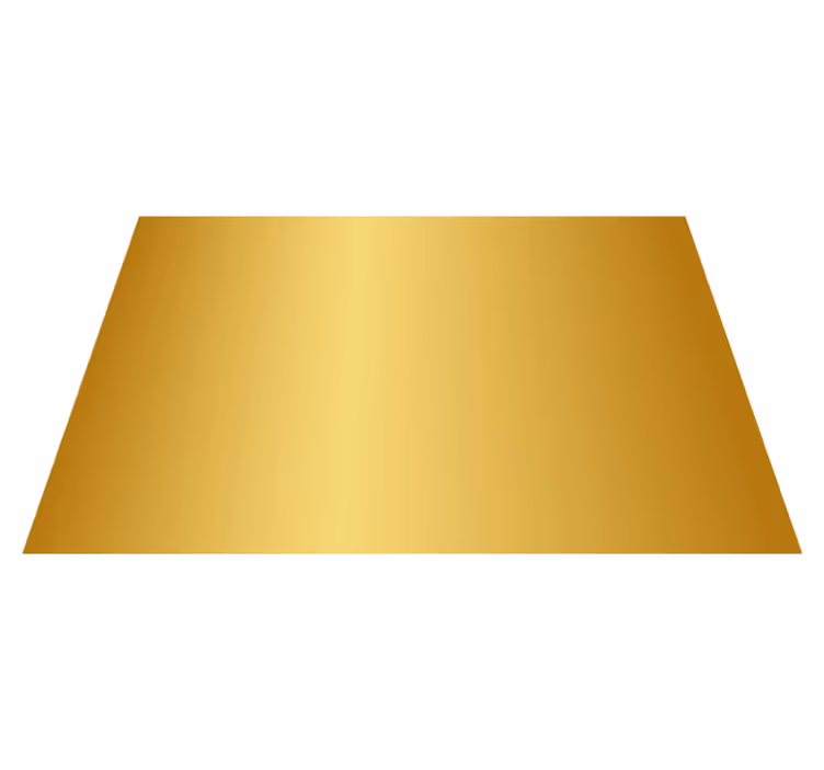Modern placemats with golden gradient design - TenStickers