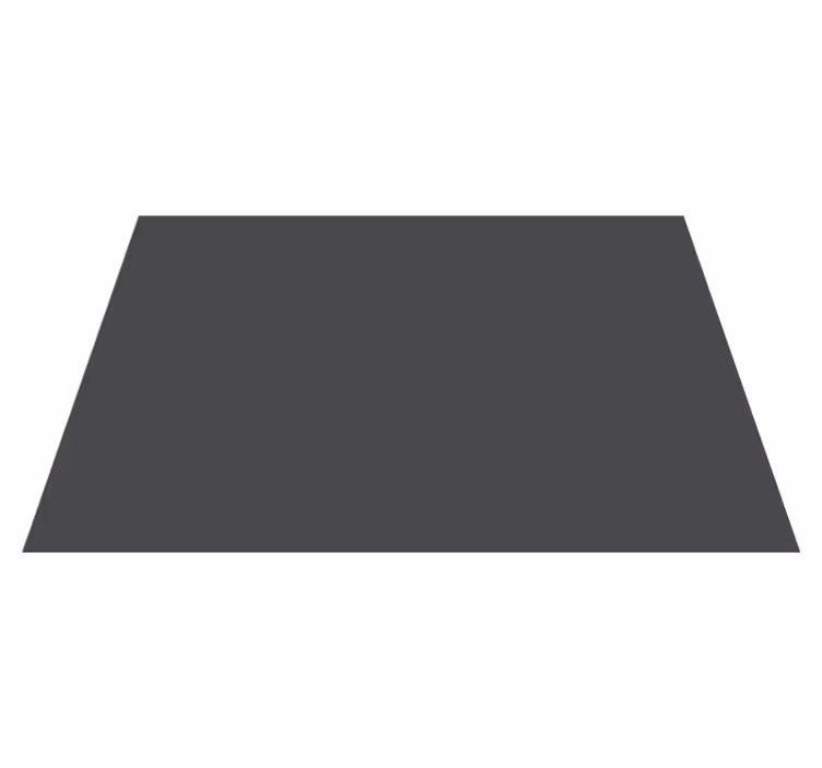 Dark grey Vinyl placemats - TenStickers