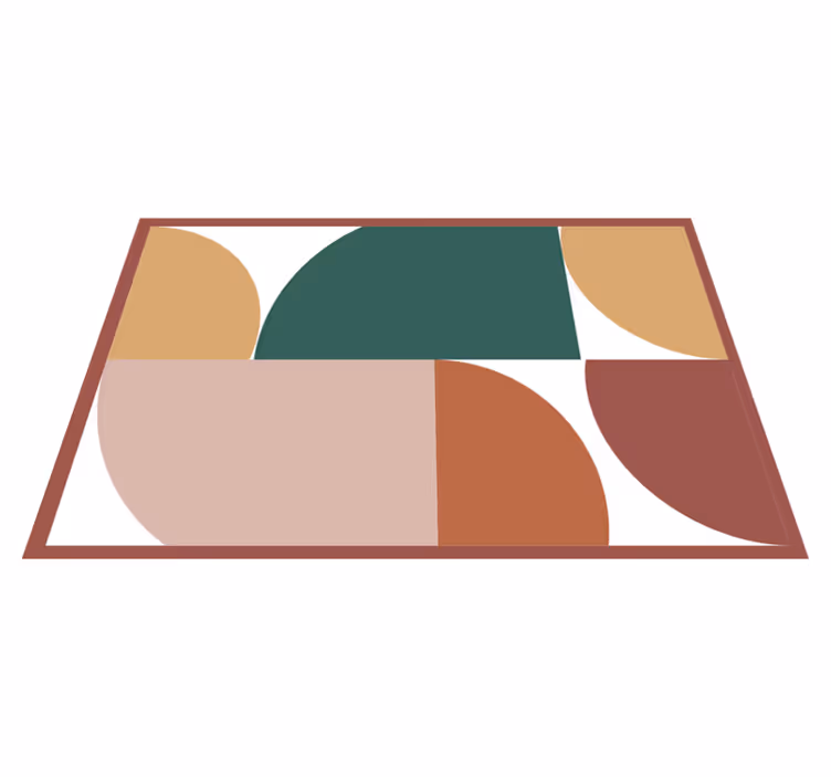 Abstract pattern geometric art  placemats - TenStickers