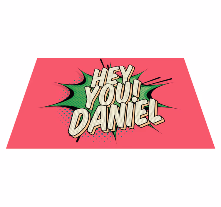 Personalisable placemats just for you! - TenStickers