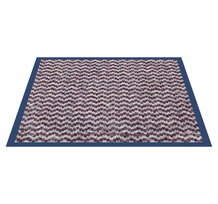Textured placemats in rich purple hue - TenStickers