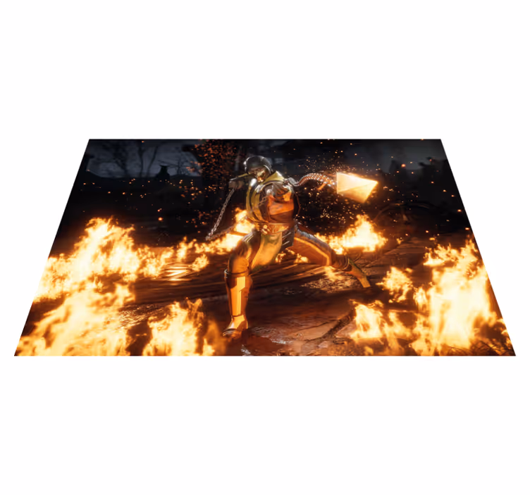 Original placemats with intense character action - TenStickers
