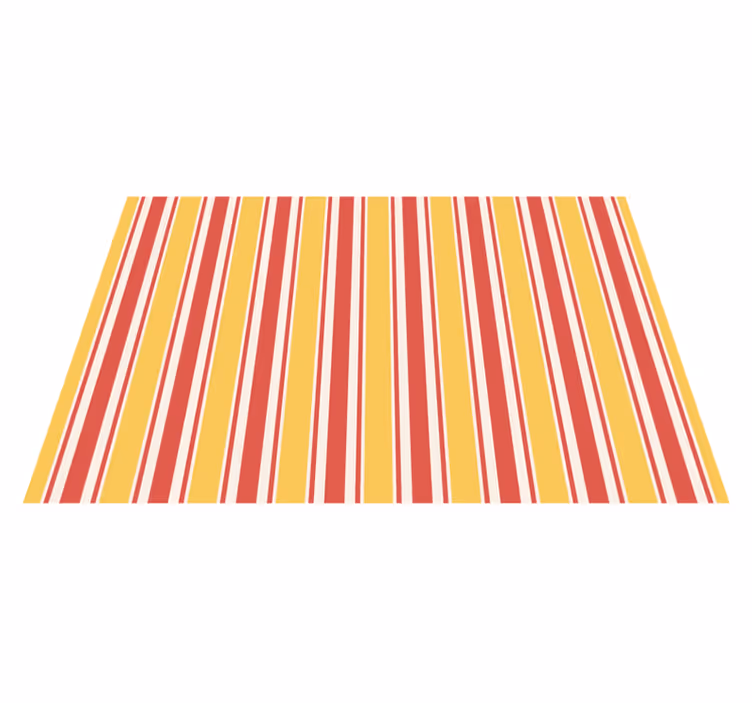 Children placemats colorful striped design - TenStickers