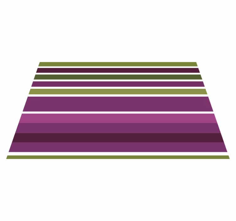 Textured placemats with bold horizontal stripes - TenStickers