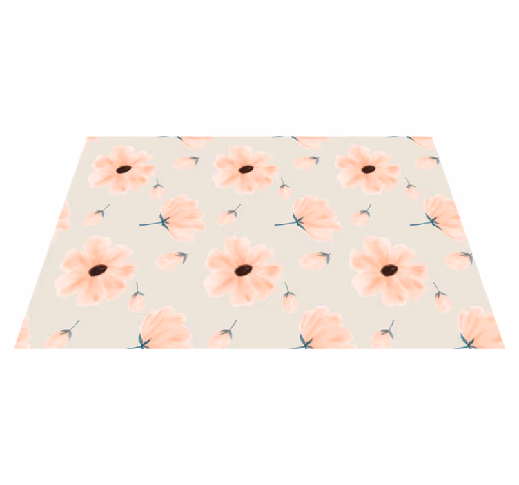 Original placemats floral inspired table design - TenStickers