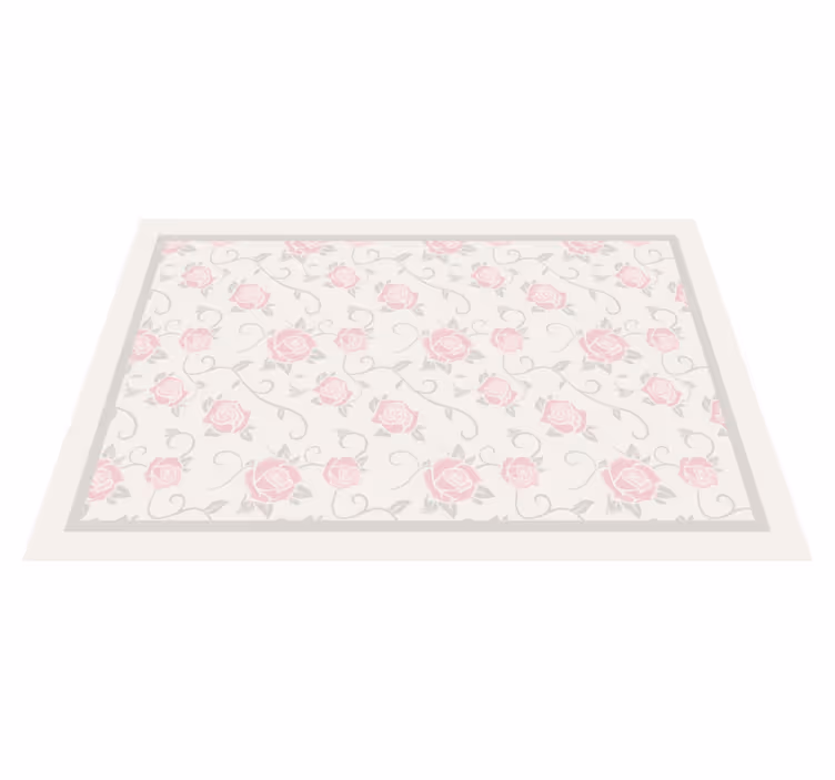 Textured placemats with botanical motif design - TenStickers