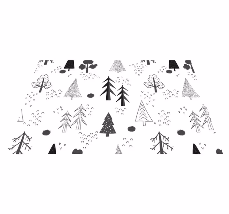 Textured placemats with nature-inspired design - TenStickers