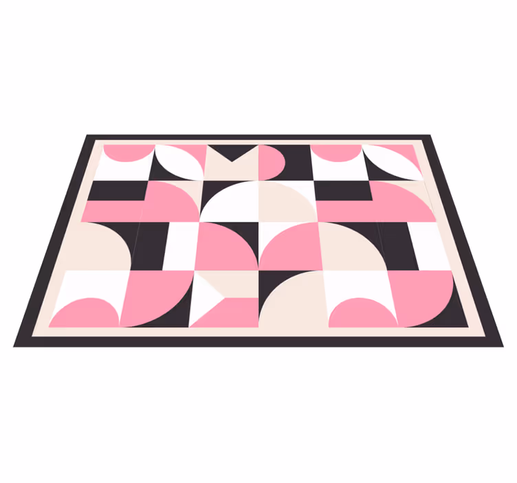 Modern placemats geometric patterned design - TenStickers