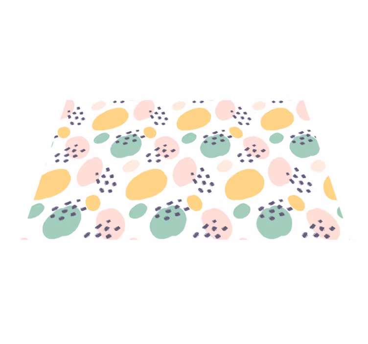 Original placemats colorful abstract design - TenStickers