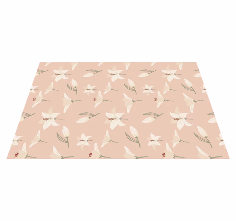 Christmas placemats floral table linens - TenStickers