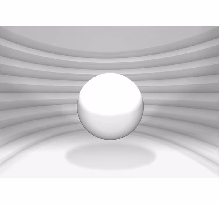 Spherical Optical Illusion 3d wall mural - TenStickers