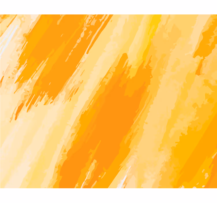 Yellow wall mural bright yellow - TenStickers