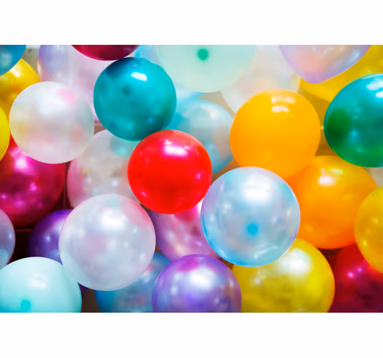 Kids Murals Colourful Balls - TenStickers