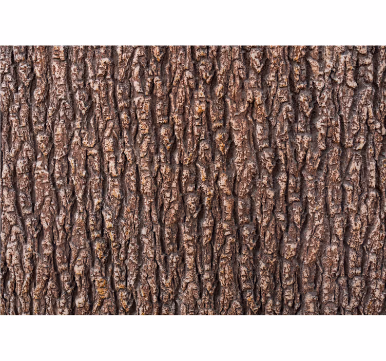 Stone wall mural textured bark finish - TenStickers