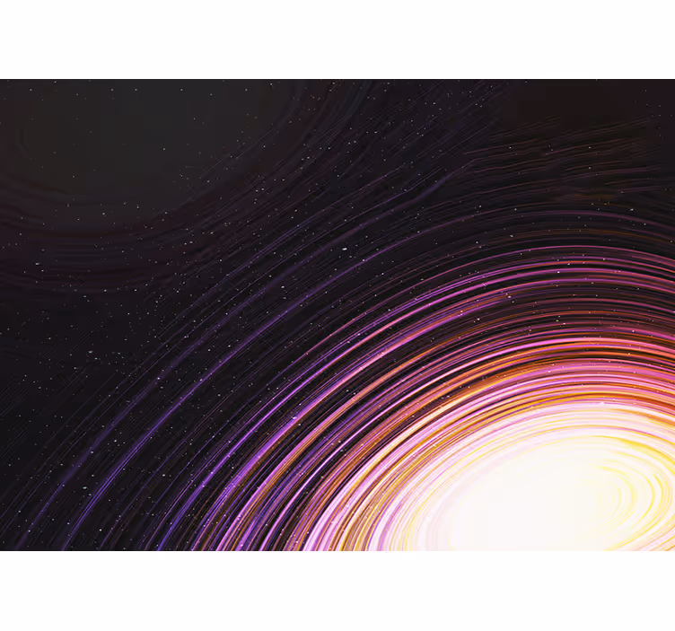 Galactic Swirl Pattern space mural - TenStickers