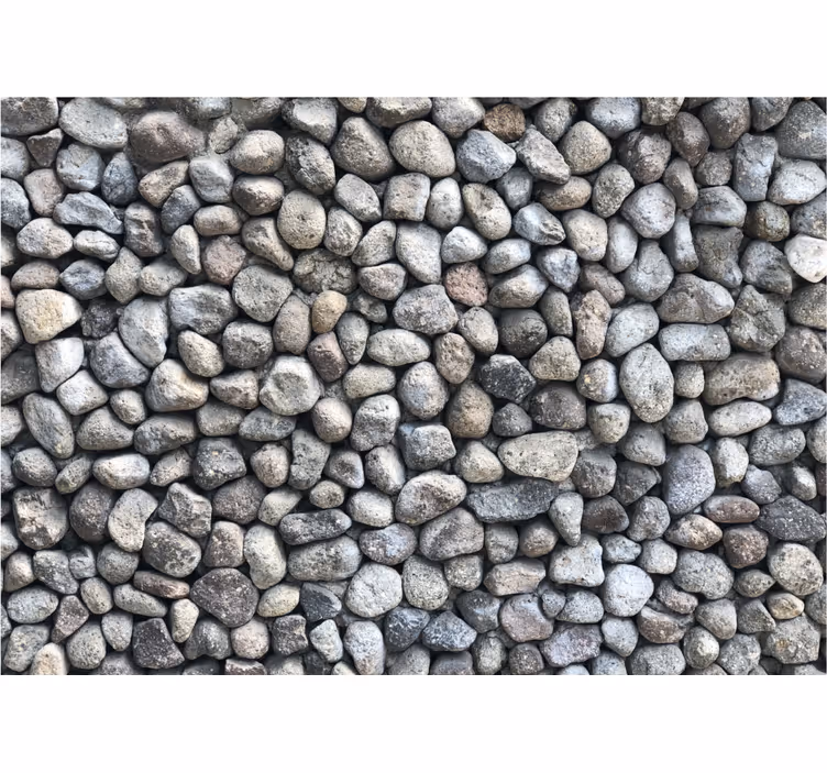 Stone wall mural textured stone surface - TenStickers