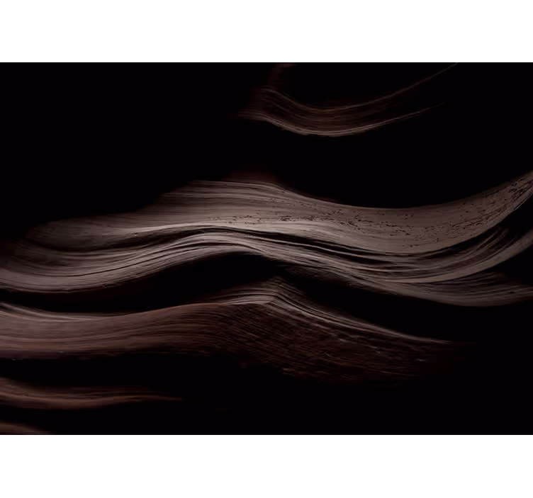 Waves of Earth texture wall mural - TenStickers
