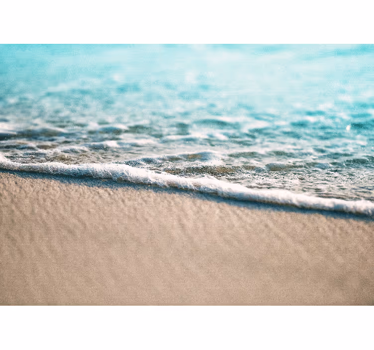 Sea mural gentle water waves - TenStickers