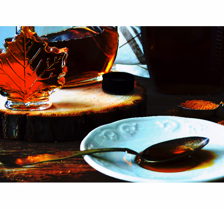 Maple Syrup Delight graffiti wall mural - TenStickers
