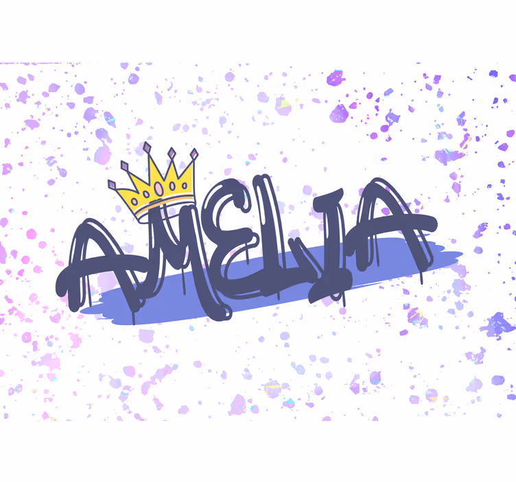 Mural quote customized name creation - TenStickers