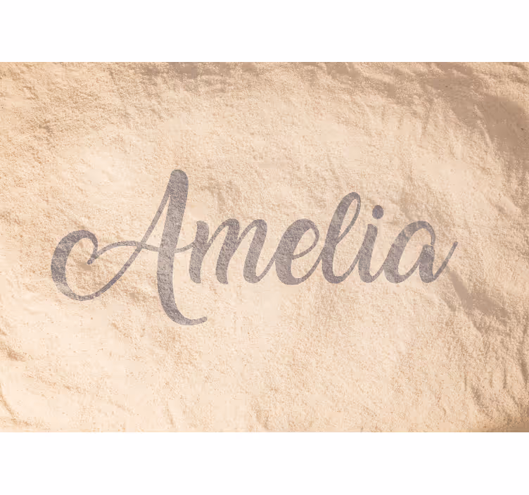 Custom Name Creation mural quote - TenStickers