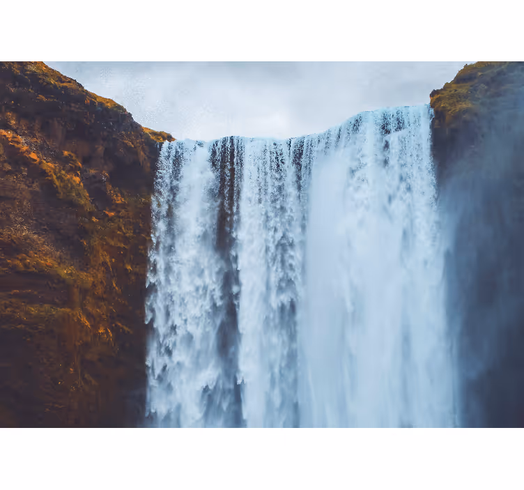 Waterfall mural majestic waterfall flow - TenStickers