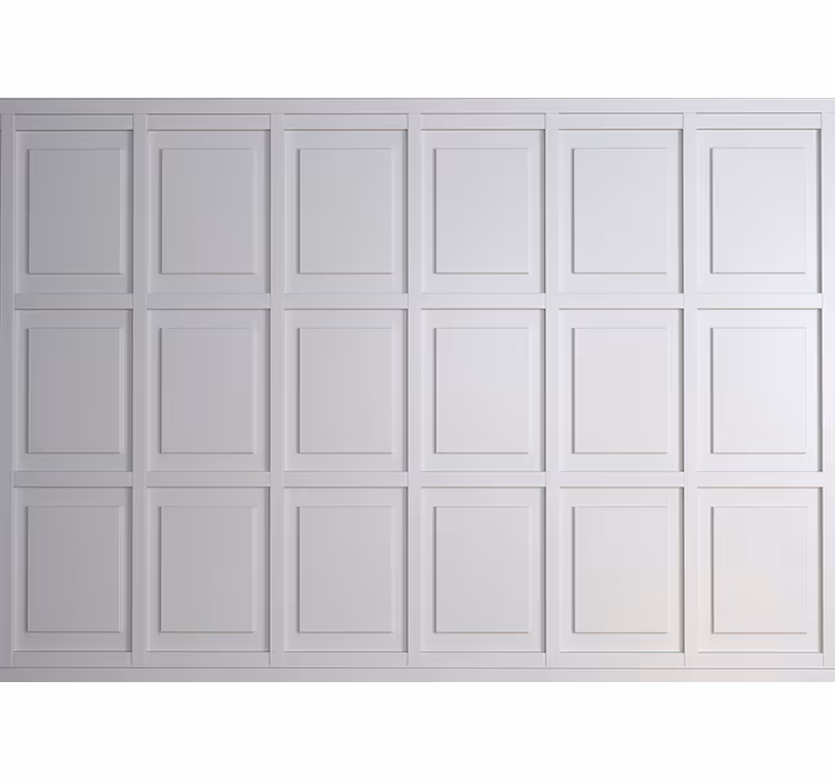 Brick wall mural with elegant panel design - TenStickers