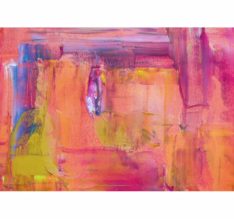 Abstract wall mural vibrant color explosion - TenStickers