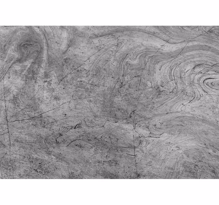 Stone wall mural textured grey surface - TenStickers