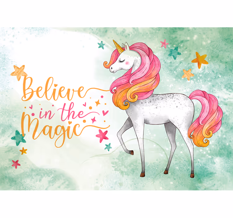 You are magical unicorn fantasy wall mural - TenStickers