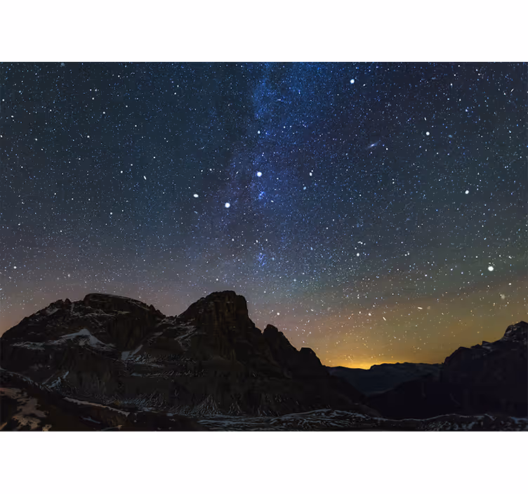 Space mural celestial nightscape delight - TenStickers