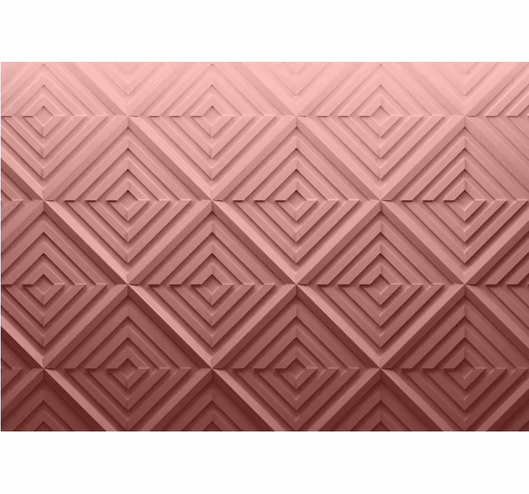 Geometric Layered Pattern texture wall mural - TenStickers
