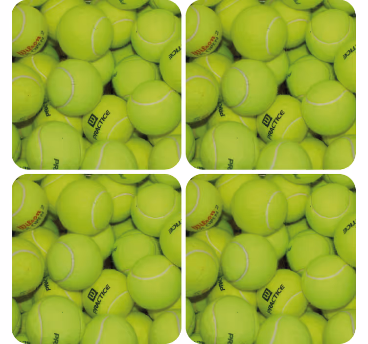 Awesome Tennis balls coaster - TenStickers