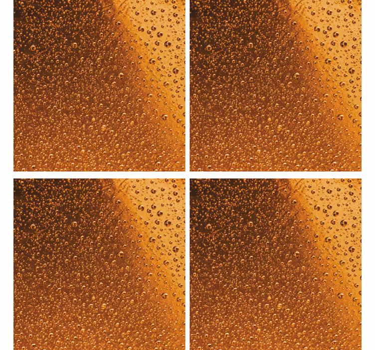 Dark beer texture beer mats - TenStickers