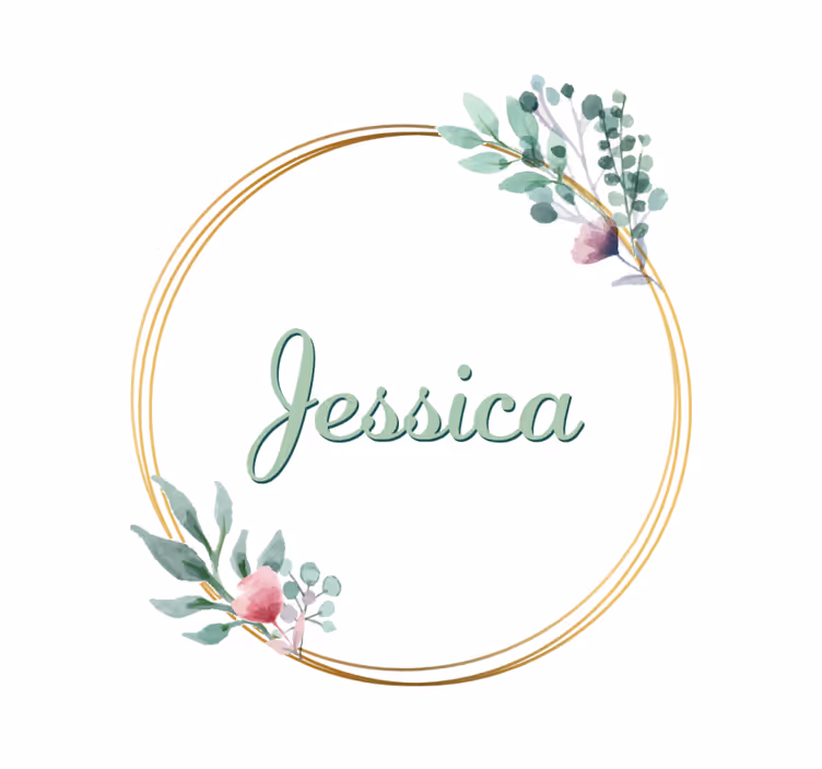 Delicate Flowers with Gold more coasters - TenStickers