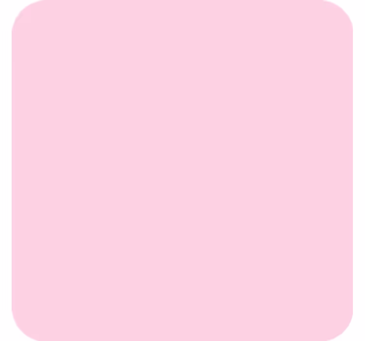 Pink square surface coaster - TenStickers