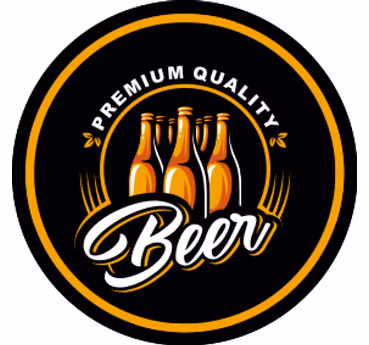 Beer mats premium quality beverage coaster - TenStickers